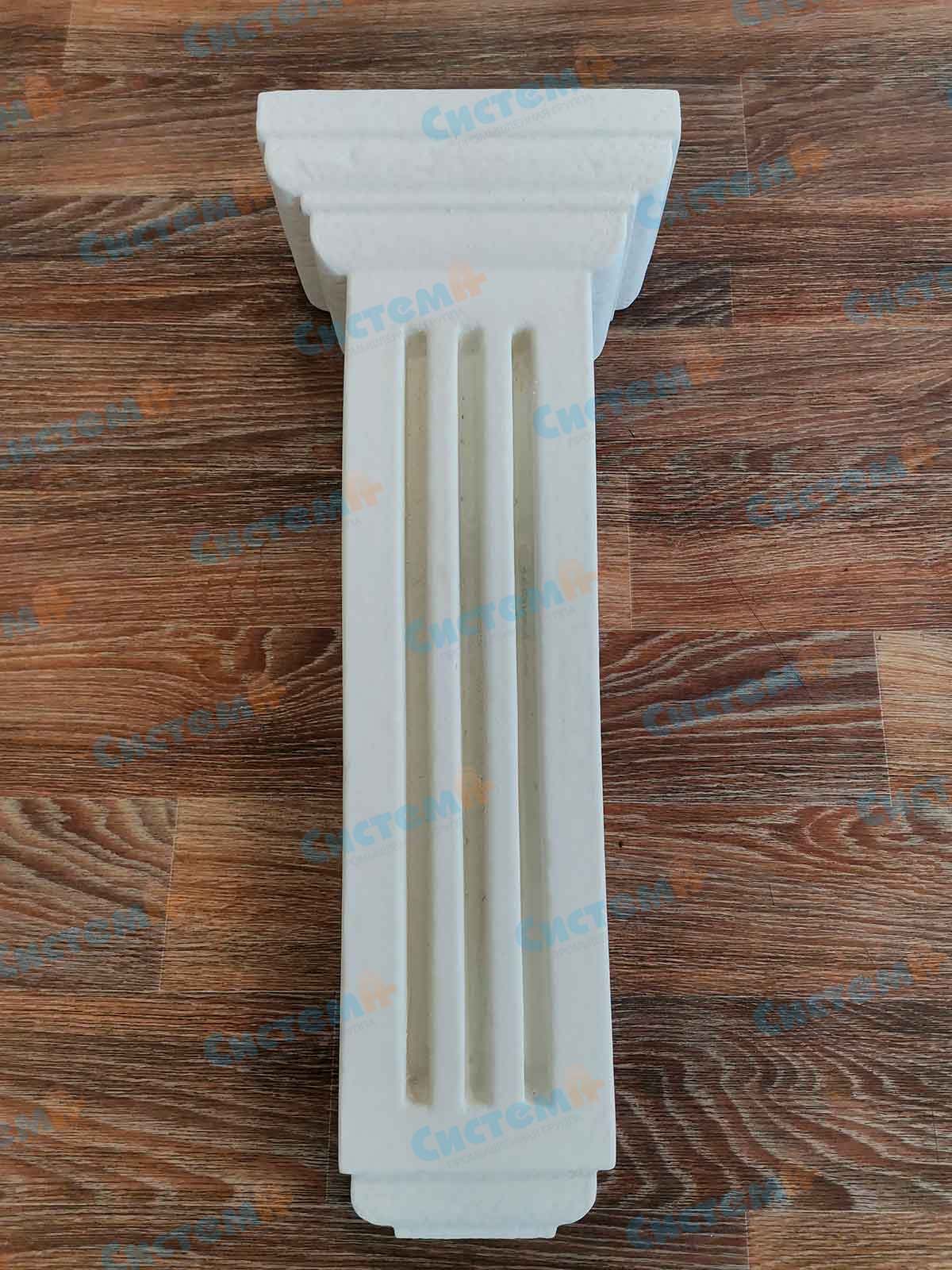 Минераловатные карнизы и кронштейны для оформления фасада школы Минераловатные карнизы и кронштейны для оформления фасада школы